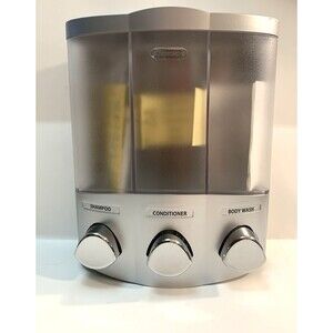 Better Living Trio Soap Shower Dispenser Shampoo Conditioner Body Wash